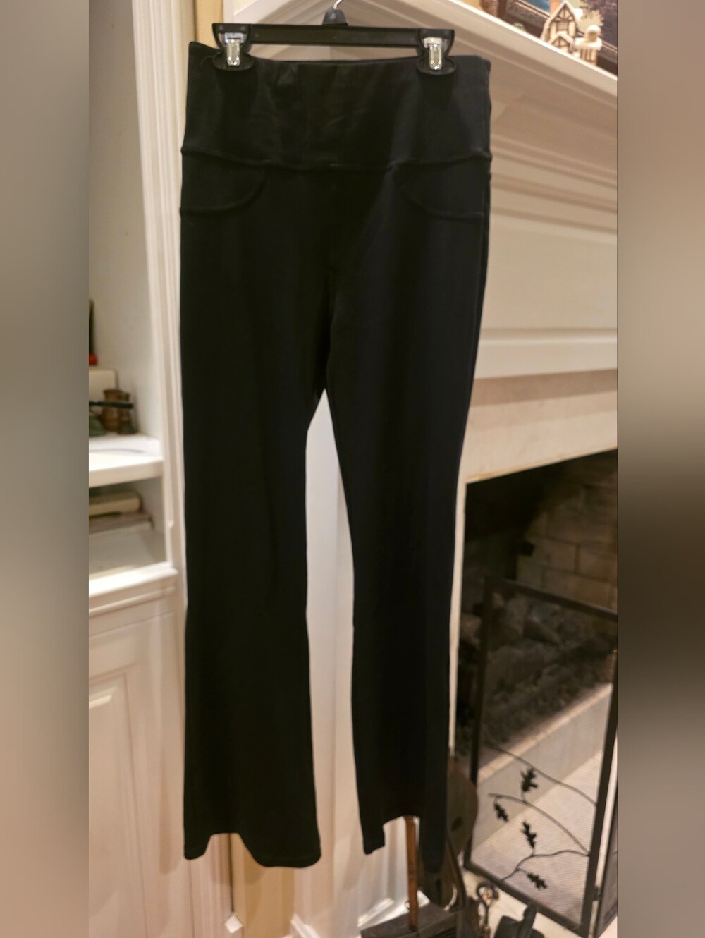 HALARA Black High-Rise Flare Leggings